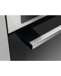 Zanussi ZKCNA7XN 59.4cm Electric Double Oven - Stainless Steel & Black
