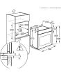 Zanussi ZOHHE2X2 59.4cm Built In Multifunction Electric Single Oven - Stainless Steel