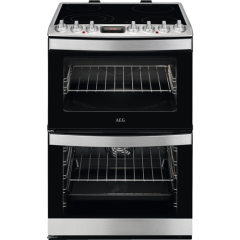 AEG CCB6740ACM CIB6740ACM SteamBake Ceramic Double Electric Cooker