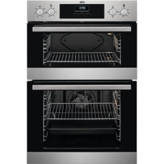 AEG DEB331010M BI Double Oven
