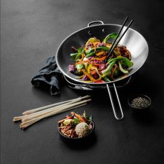 AEG FUSION-WOK Induction Wok Pan And Cradle