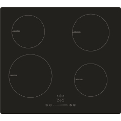 CATA UBINDECO60F 60Cm Induction Hob, 4 Zones, Plug In And Go, Timer, 4 X Ecoboost, Pause / Keep Warm