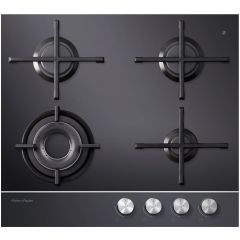 Fisher Paykel CG604DNGGB1 Gas On Glass Hob ***** DISPLAY MODEL *****