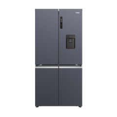 Haier HCR5919EHMB 90cm 60/40 Frost Free American Fridge Freezer - Brushed Black