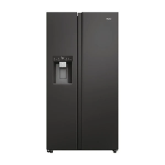 Haier HSW79F18DIPT Haier Side-By-Side Refrigerator Freestanding 601 L C Stainless Steel