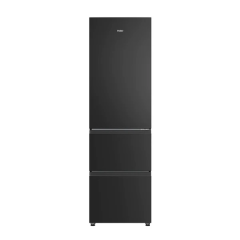 Haier HTR3518ENMTK 55Cm Frost Free Fridge Freezer In Black