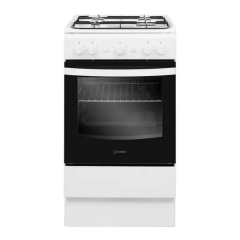Indesit Click&Clean IS5G1KMW/U 50 cm Gas Cooker â€“ White