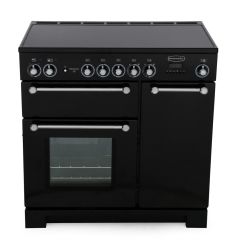 Rangemaster 79270 Kitchener 90 Ceramic Black/Chrome