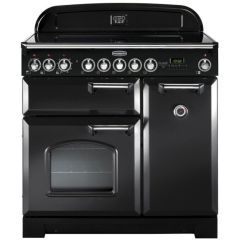 Rangemaster CDL90EICB/C Classic Deluxe 90 Induction In Charcoal Black 128460