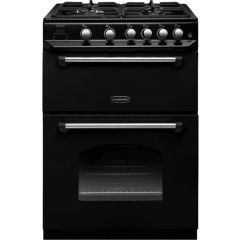 Rangemaster CLA60NGFBL/C 128060 CLASSIC 60 NG BLACK/CHROME