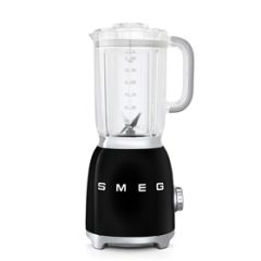 Smeg BLF01BLUK Black Retro Style Blender 1.5 Litre With Ice Crush