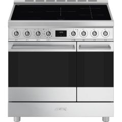 Smeg C92IPX2 Symphony Induction Range Cooker