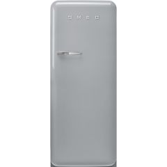 Smeg FAB28RSV5 60cm 50s Style Right Hand Hinged Fridge with Icebox Silver