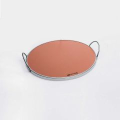 Smeg PRTX Round Pizza Stone With Handles