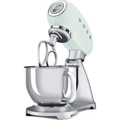Smeg SMF01PGUK Pastel Green Retro Style Stand Mixer