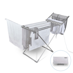 Tower T25003 Heated Winged Airer - Silver Model