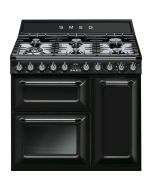 Smeg TR93BL 90Cm Victoria Dual Fuel Range Cooker