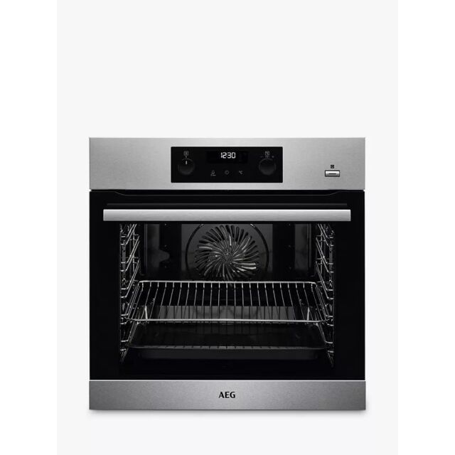 AEG BPS355020M 32Amp Built In Pyrolytic Single Oven With Steam Bake