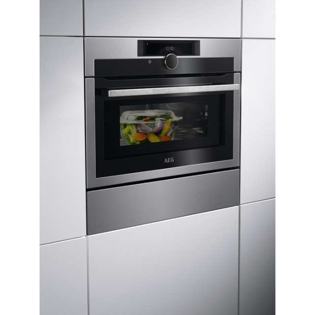 AEG KME968000M 8000 Series CombiQuick Built-In Microwave