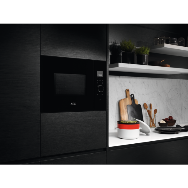 AEG MBE2658SEB 26 Litres Built in Microwave - Black