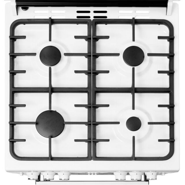 Beko EDG6L33W 60cm Gas Double Oven Cooker - White