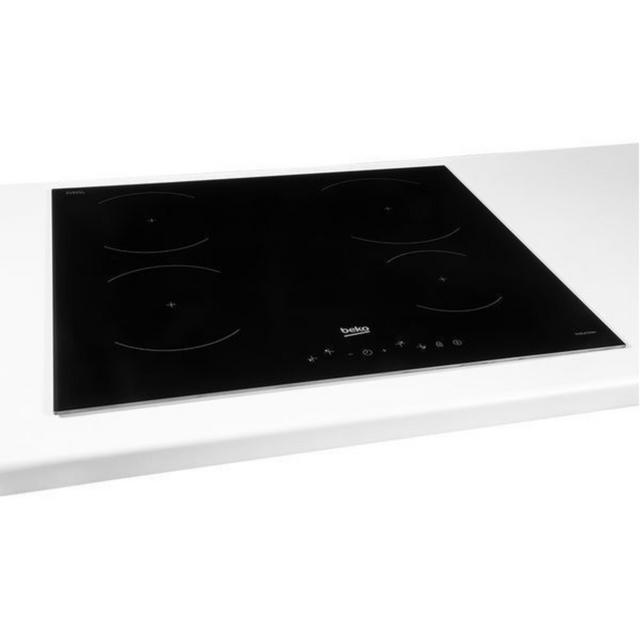 Beko HIIP64430QT 60cm Black Induction Hob with Touch