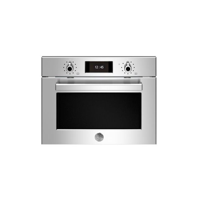 Bertazzoni F457PROVTX Pro Series TFT 45cm Combi-Steam Oven Stainless Steel