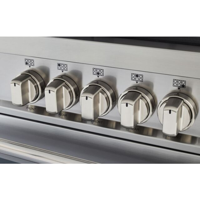 Bertazzoni MAS105I3EXC 100Cm Bertazzoni Master Induction Triple Cavity Stainless Steel