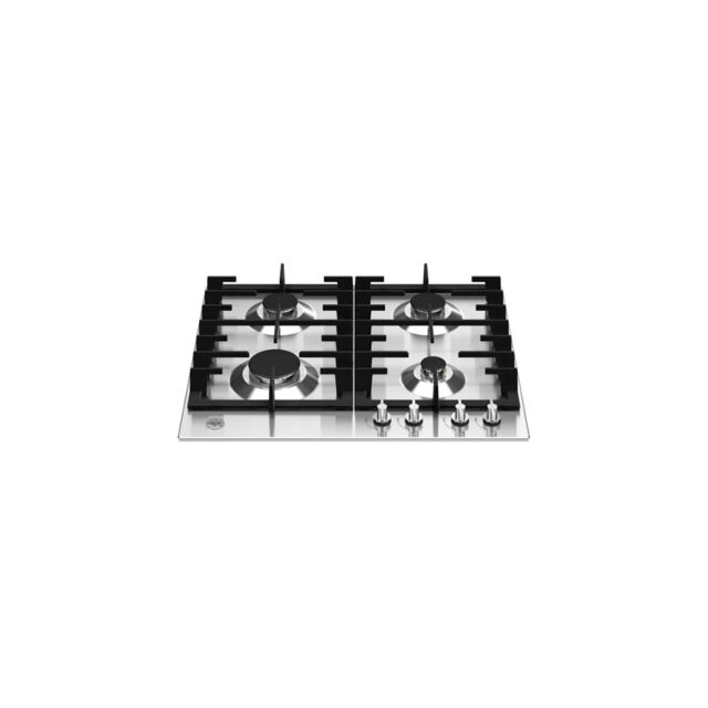 Bertazzoni P604MODX Modern Series 60cm Gas Hob Stainless Steel