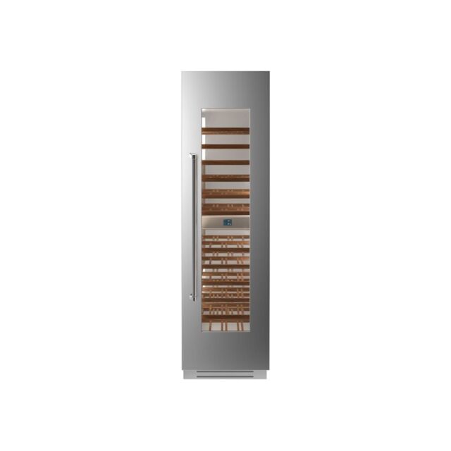 Bertazzoni WC605BRX2T 60 cm Built-in Wine Cellar Column Stainless Steel Right Hinge