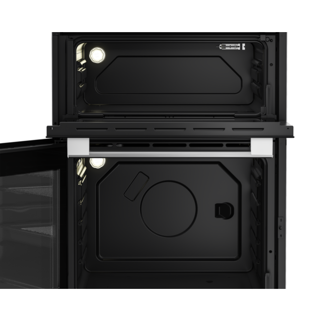 Blomberg HKN65W 60cm Electric Double Oven with Ceramic Hob - White