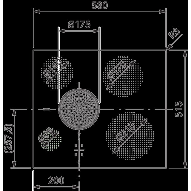 Bora PURSU S Pure Induction Cooktop With Integrated Cooktop Extractor - Recirculation