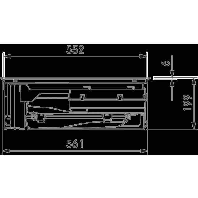 Bora PURSU S Pure Induction Cooktop With Integrated Cooktop Extractor - Recirculation