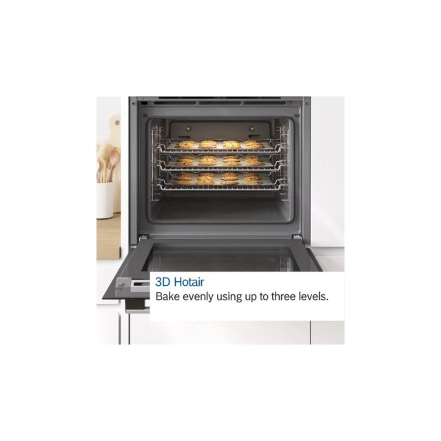 Bosch HBS534BB0B 60cm Series 4 Built-In Single Electric Oven