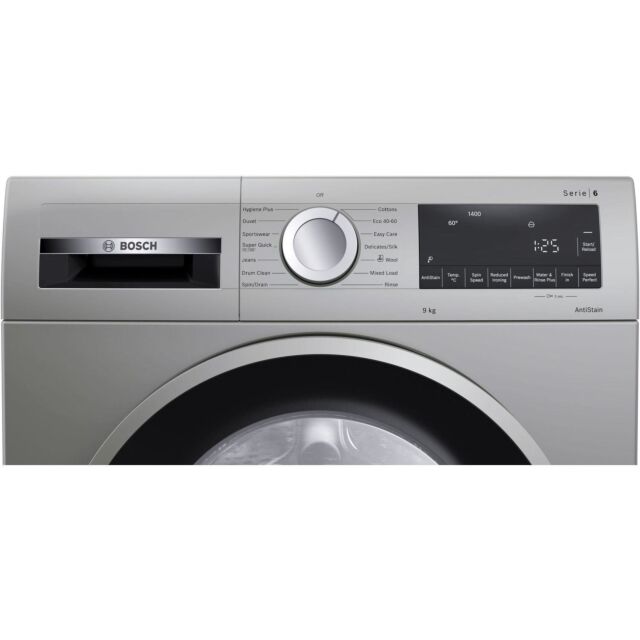 Bosch WGG2440XGB Serie 6 Capacity 9kg, 1400rpm, Anti Stain, Active Water Plus, Eco Silence Drive, Sp