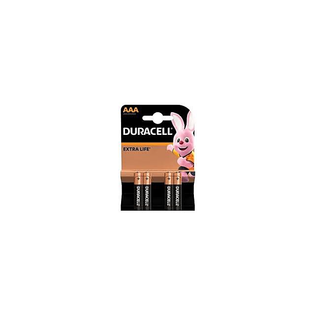 Duracell MN2400 BASIC Aaa Batteries Lr03 4Pk