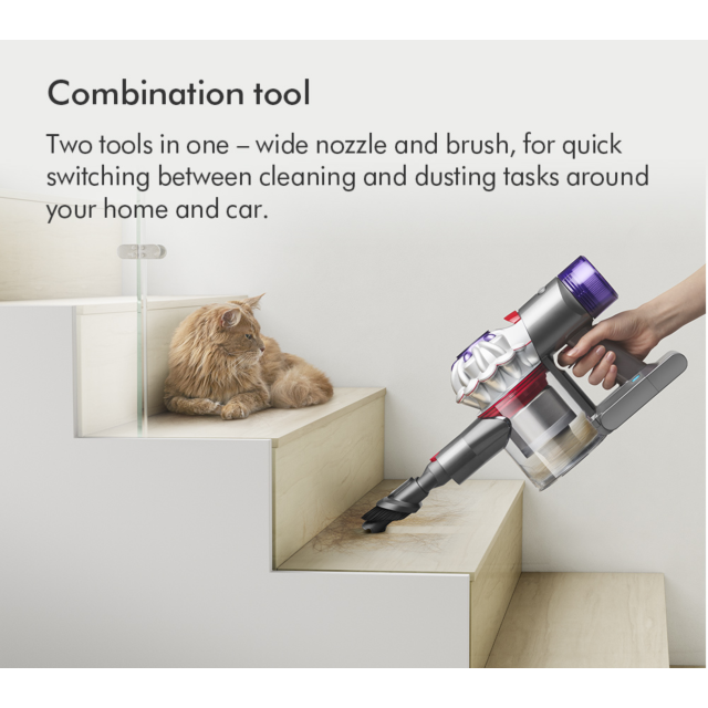 Dyson V8ADVANCED-24 Vacuum Cleaner - Silver/Nickel