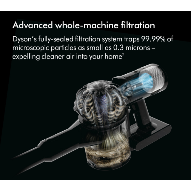 Dyson V8ADVANCED-24 Vacuum Cleaner - Silver/Nickel