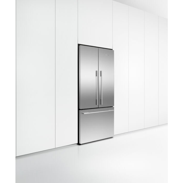 Fisher + Paykel RF610ADX5 90cm Frost Free French Door Fridge Freezer - Stainless Steel