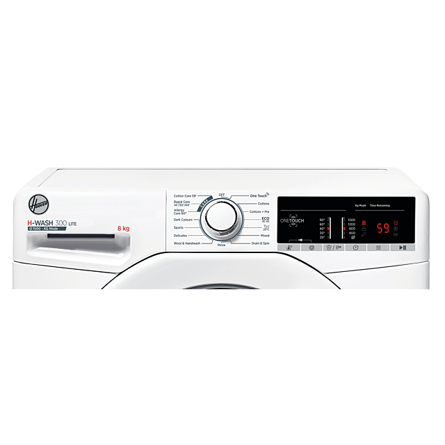 Hoover H3W58TE 8kg 1500 Spin Washing Machine with NFC Connection - White