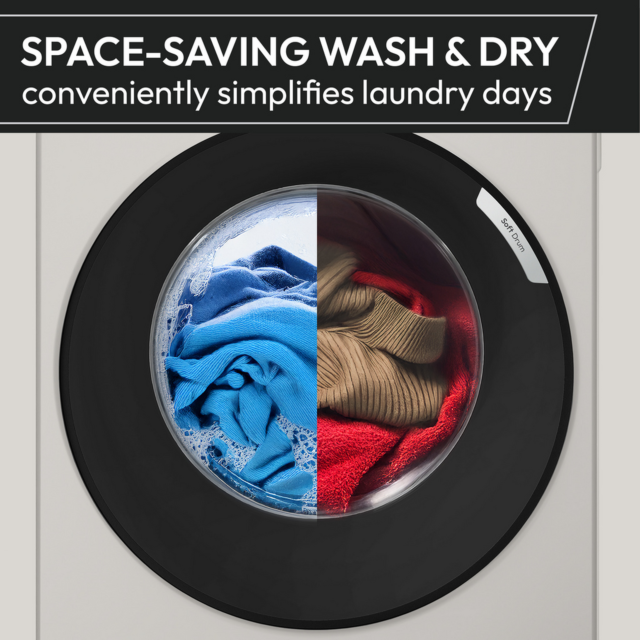 Hoover Ultra HGWD 485SB8C-80 Washer Dryer 8kg/5kg White