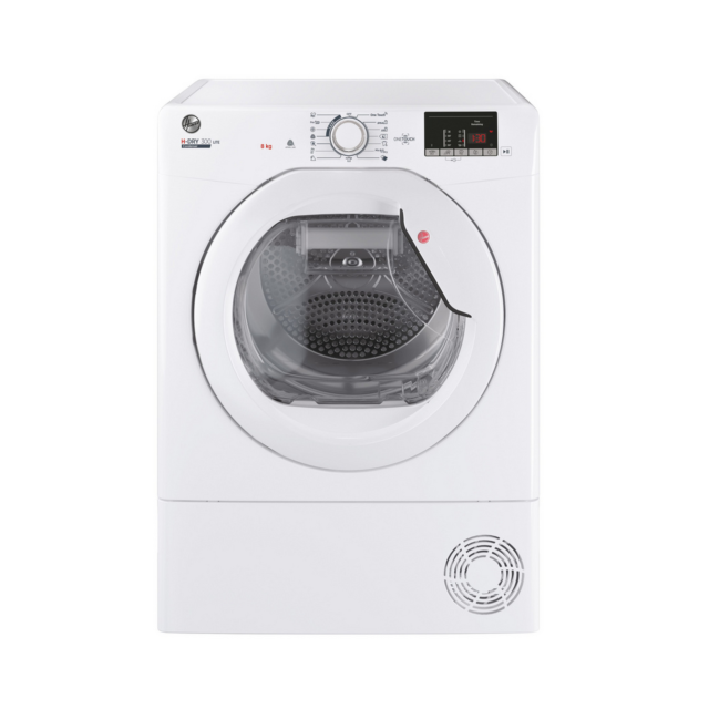 Hoover HLE C8DE-80 8kg Condenser Tumble Dryer White