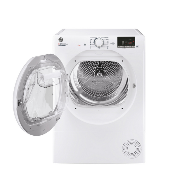 Hoover HLE C8DE-80 8kg Condenser Tumble Dryer White