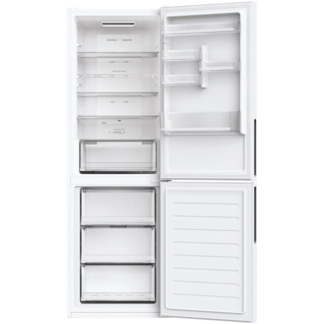 Hoover HOCE3T618FWKR 59.5cm 60/40 Fridge Freezer - White
