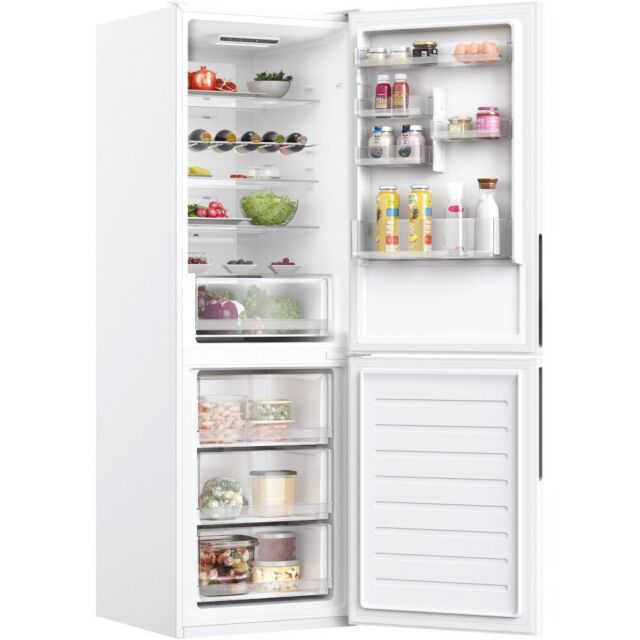 Hoover HOCE3T618FWKR 59.5cm 60/40 Fridge Freezer - White