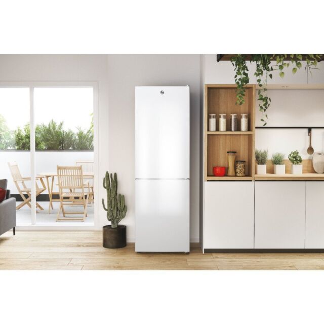 Hoover HOCE3T618FWKR 59.5cm 60/40 Fridge Freezer - White