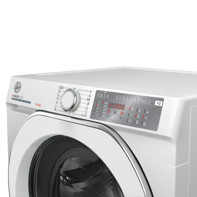 Hoover HWB510AMC 10kg 1500 Spin Washing Machine with Active Care - White