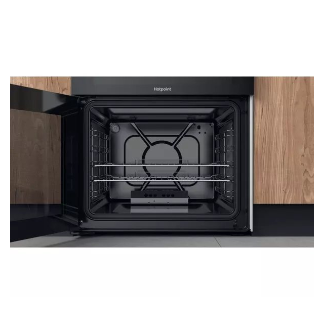 Hotpoint HDM67G0CCW 60cm Double Gas Cooker - White