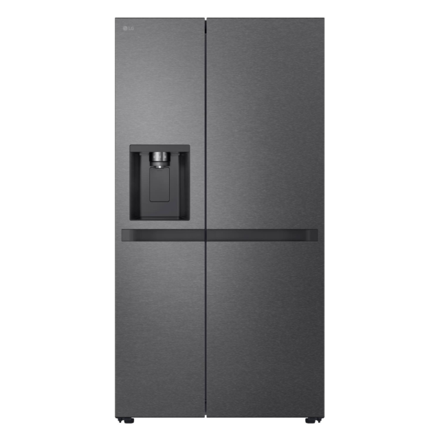 LG GSLC40EPPE 91.3cm 50/50 Total No Frost American Fridge Freezer - Matte Black