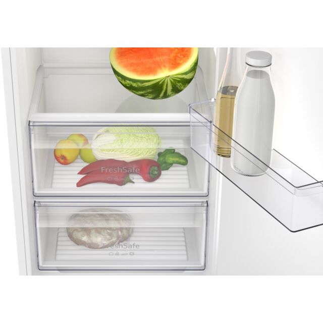 KI2821SE0G, Built-in fridge with freezer section